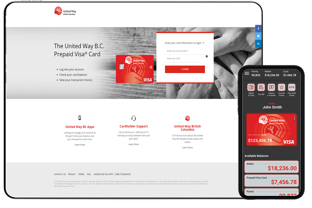 United Way Prepaid Visa